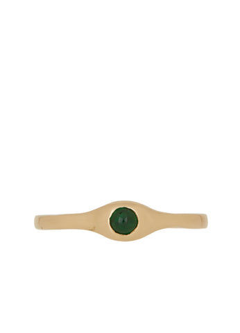 Vero Ring in 14k - Emerald