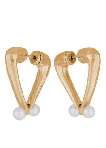 Astro Hoops in Gold