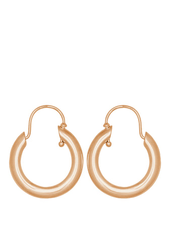 Swivel Hoops in Gold