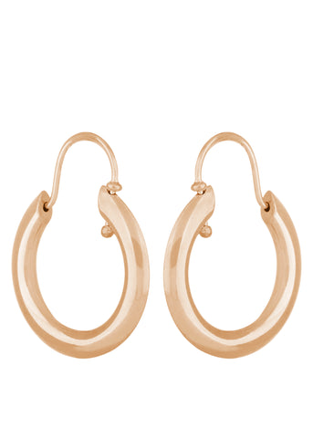 Swivel Hoops in Gold
