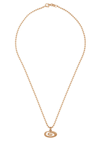 Infinity Charm Necklace in Gold