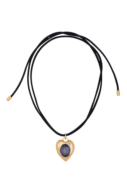 Archive Pacha Cord Necklace in Gold - Light Blue – Mondo Mondo