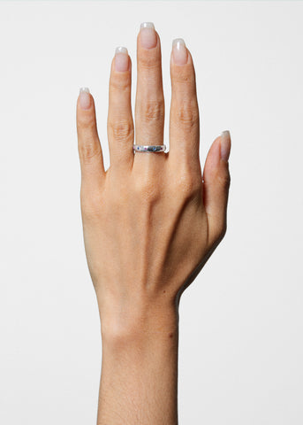 Fortuna Ring in Sterling Silver - Pink Sapphire & Blue Sapphire