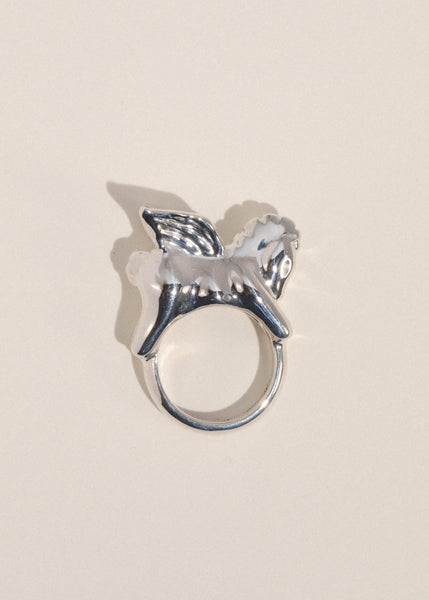 Pegasus Ring in Sterling Silver – Mondo Mondo