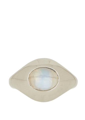 Palatial Ring in Sterling Silver - Moonstone