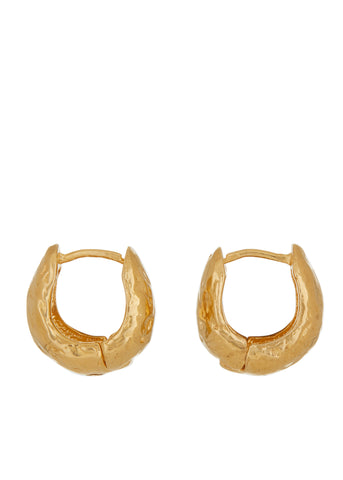 Cosmopolitan Hoops in Gold