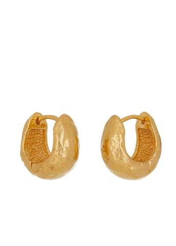 Cosmopolitan Hoops in Gold