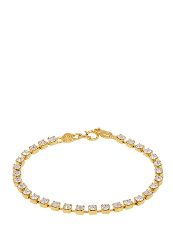 Crystal Bracelet in Gold