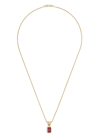 Mary Pendant in 14k - Ruby