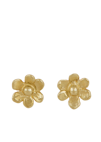 Mini Daisy Studs in 14k - Solid