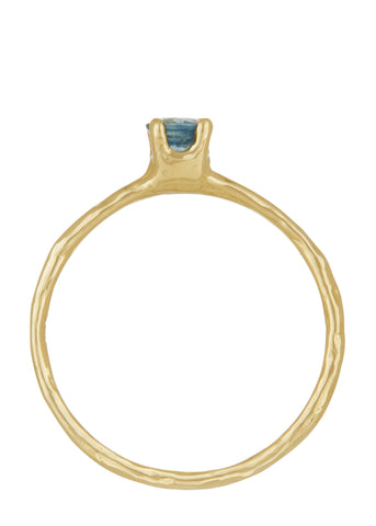 Princess Ring - Blue Sapphire