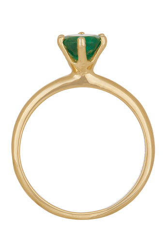 Queen Ring - Emerald