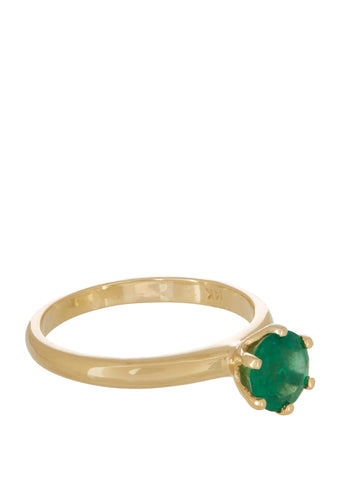 Queen Ring - Emerald