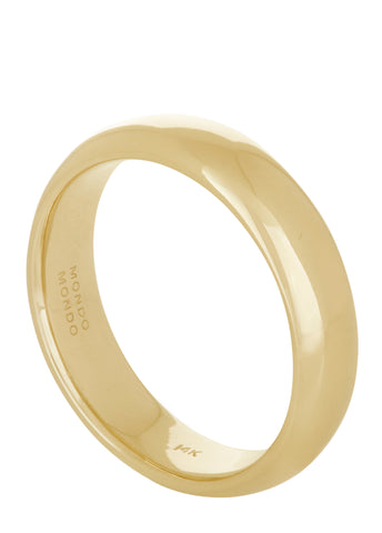 Socorro Band 5.5mm in 14k