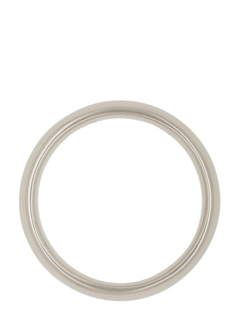 Socorro Band 4mm in White Gold
