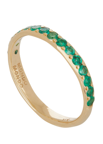 Amador 3mm Pave - Emerald