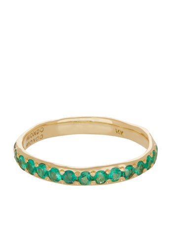 Amador 3mm Pave - Emerald