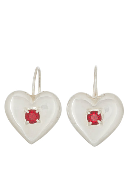 関税/送料込【MOND MONDO】LOVER EARRINGS IN SILVER 444_EARRINGS_LOVER.POLISHED.