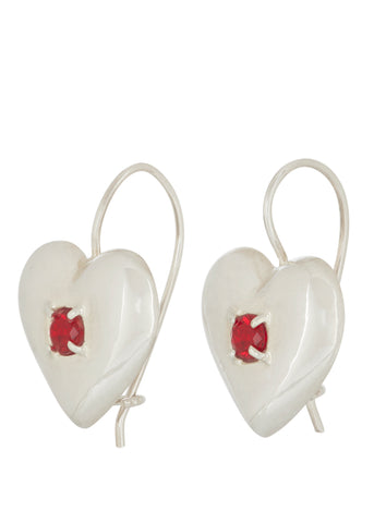Lover Earrings in Silver