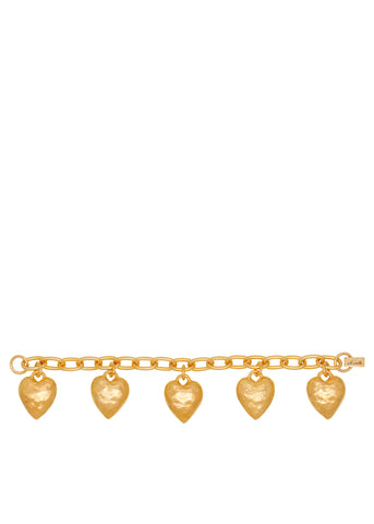 Heart Burn Bracelet in Gold