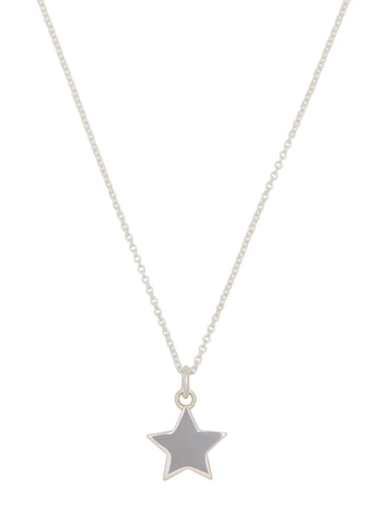Star Necklace in Sterling Silver