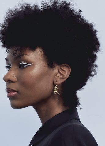 Remus And Romulus Earrings in Gold