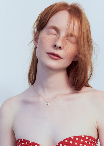 Sweetheart Necklace in 14K
