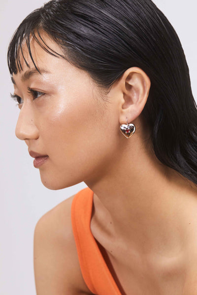 関税/送料込【MOND MONDO】LOVER EARRINGS IN SILVER 444_EARRINGS_LOVER.POLISHED.