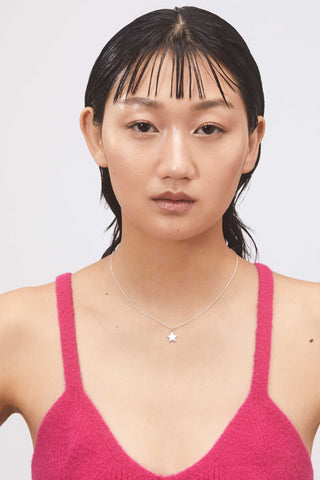 Star Necklace in Sterling Silver