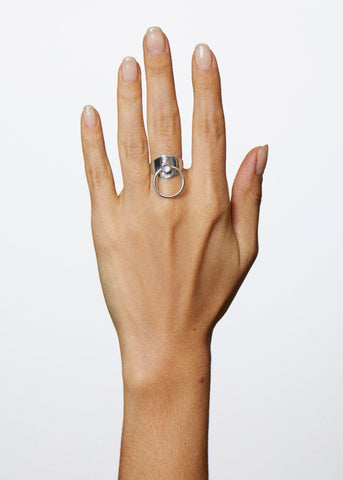 Super Odalisque Ring in Sterling Silver