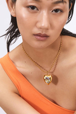 Pacha Necklace in Gold - Ruby