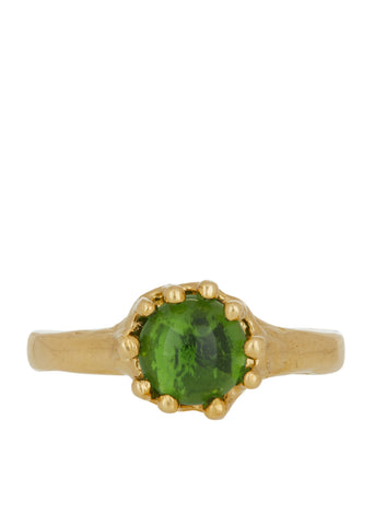 Archive Lush Ring in Brass - Haricot