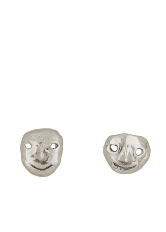 Archive Street Life Studs in Sterling Silver