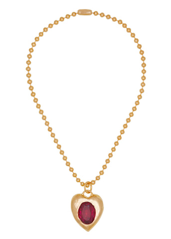 Archive Pacha Necklace in Gold - Ruby