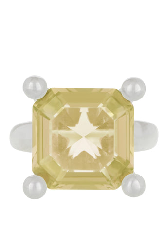 Archive Atomic Square Ring - Limoncello