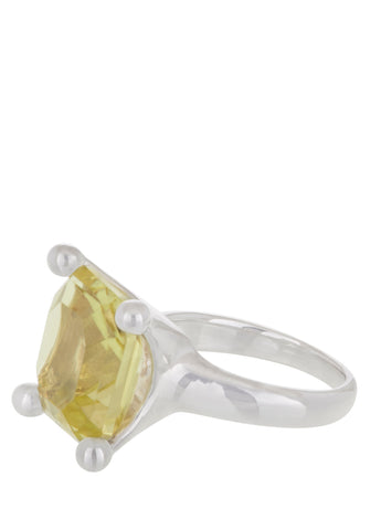 Archive Atomic Square Ring - Limoncello