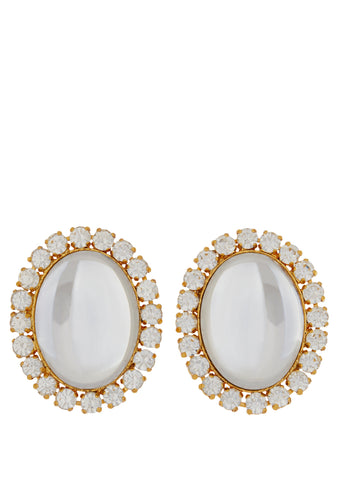 Archive Tinseltown Clip On Earrings - Crystal