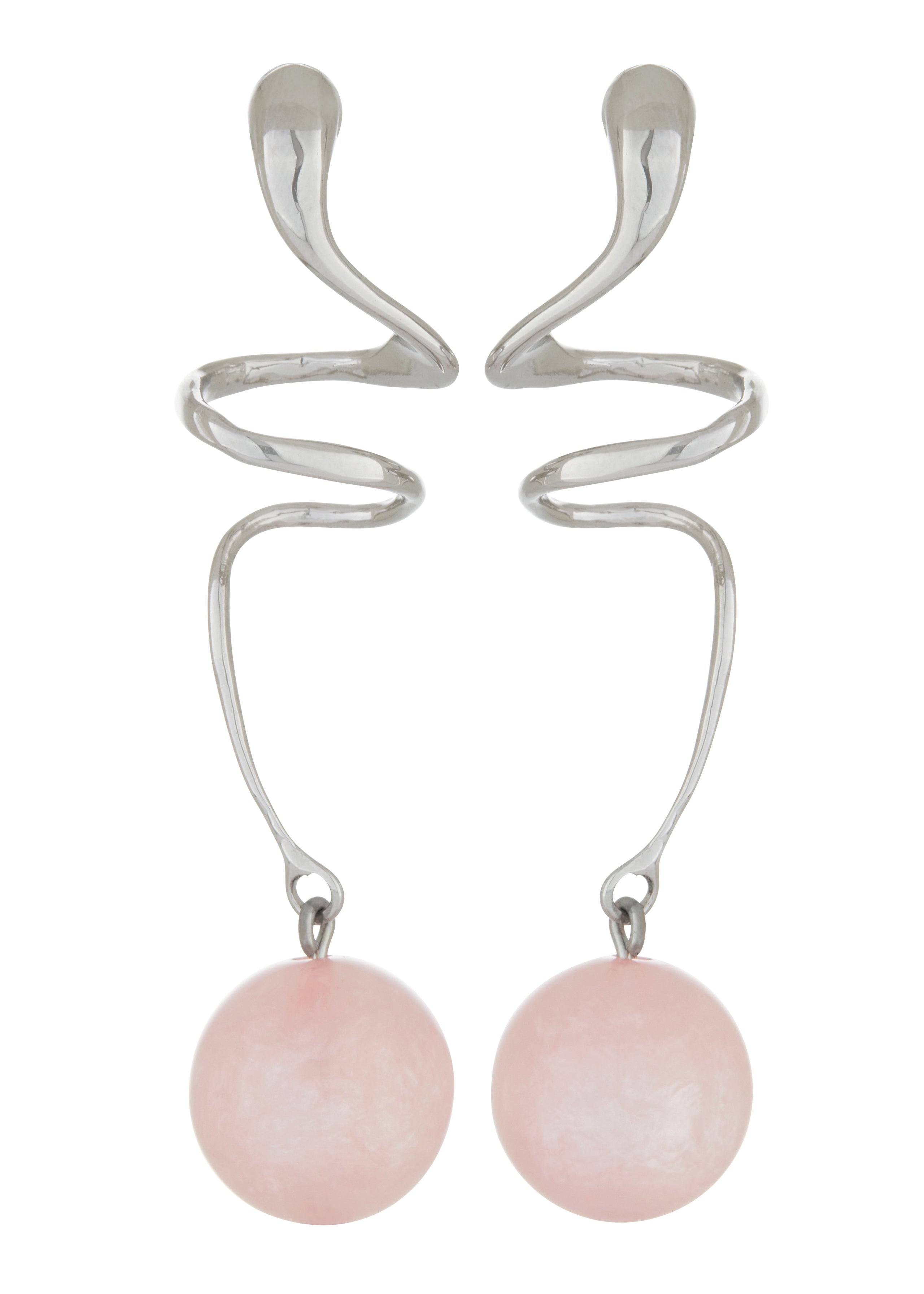 【関税込み】Mondo Mondo シルバー＆ピンク Martini ピアス Martini Earring - Kiss – Mondo Mondo