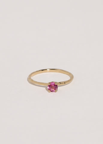 Princess Ring - Pink Sapphire
