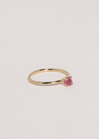 Princess Ring - Pink Sapphire