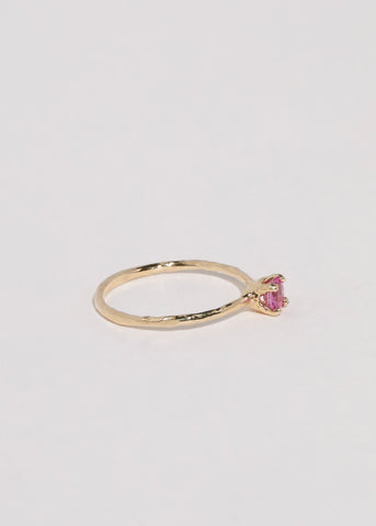 Princess Ring - Pink Sapphire
