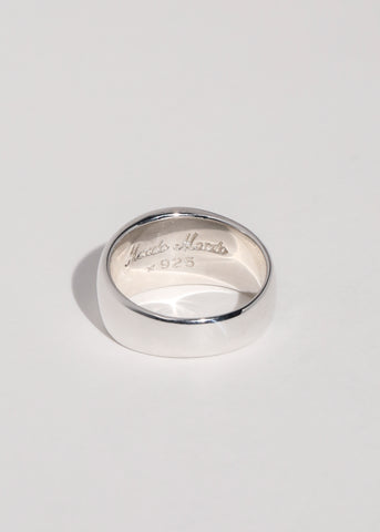 Radio Ring in Sterling Silver - Pink Tourmaline/Aquamarine
