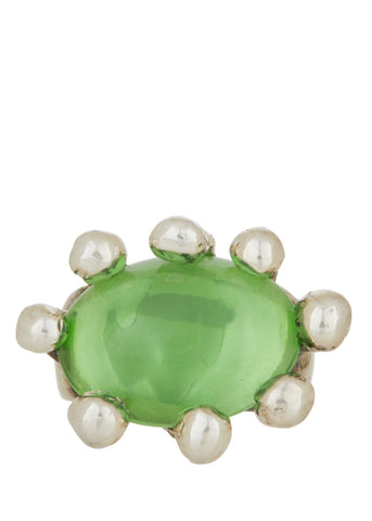Archive Diva Ring in Sterling Silver - Lizard