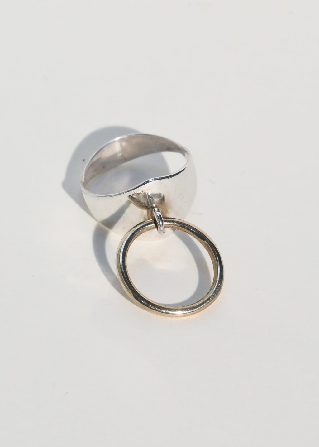 Archive Odalisque Ring with 14k Loop in Sterling Silver – Mondo Mondo