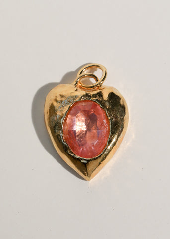Archive Pacha Charm in Gold - Light Rose