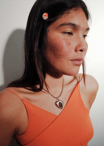 Pacha Necklace in Silver - Bear