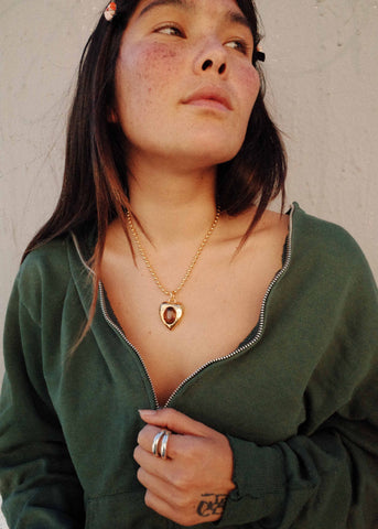 Pacha Necklace in Gold - Bear