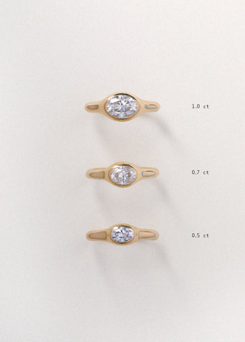Cecil Ring in Gold - Diamond