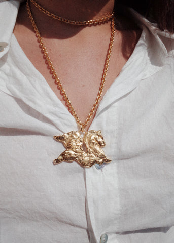 Pegasus Pendant in Gold