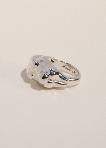 Bunny Ring in Sterling Silver